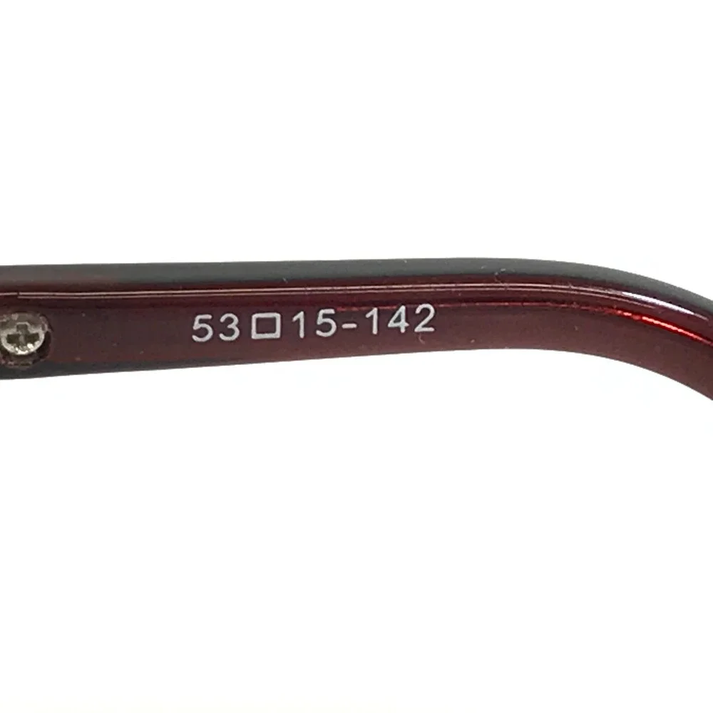 Parade Eyeglasses Frames 2120 BROWN Clear Gold Chains Full Rim 53-15-142
